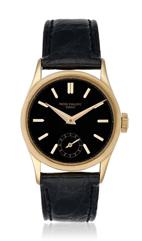 patek philippe black dial|Patek Philippe calatrava.